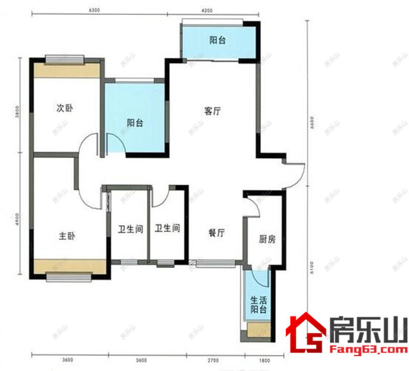 万宸阅湖郡F3户型