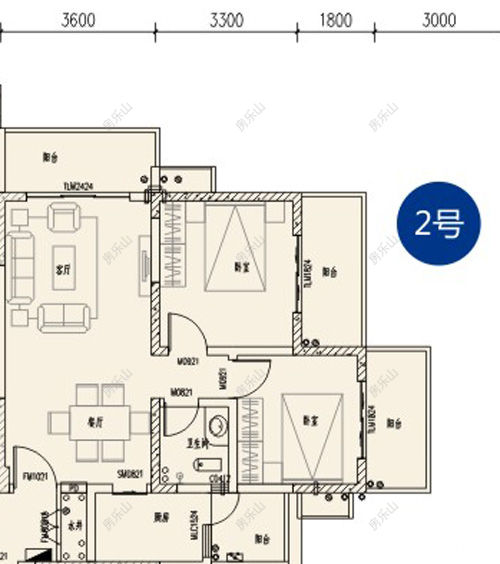 蓝山湾悦景22幢2号