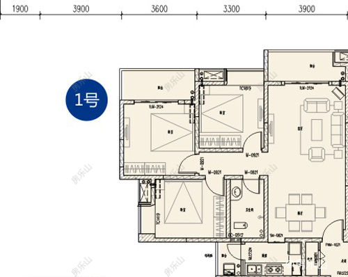 蓝山湾悦景23幢1号