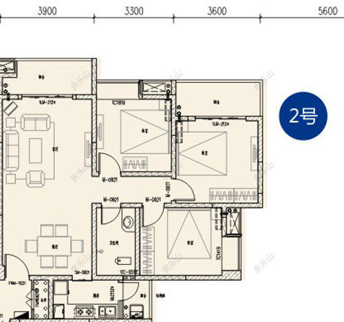 蓝山湾悦景23幢2号
