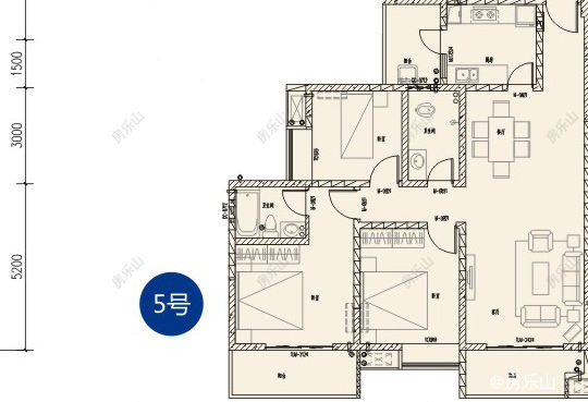 蓝山湾悦景24幢5号