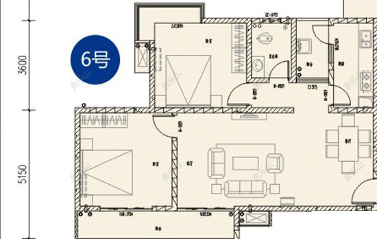 蓝山湾悦景24幢6号
