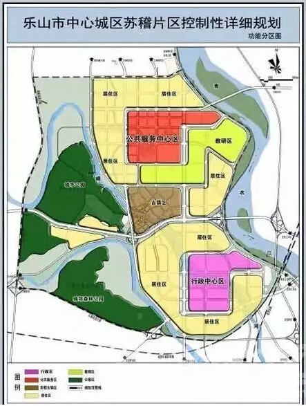 乐山的城市第二中心来了和每一位滟澜洲业主都有很大关系