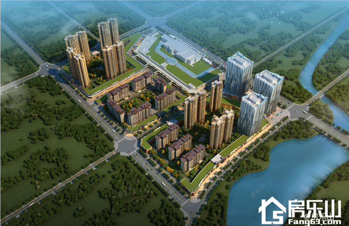 乐山万达海棠里·金街效果图