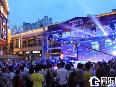 乐山万达海棠里金街商铺热销 金铺单价1万/㎡起