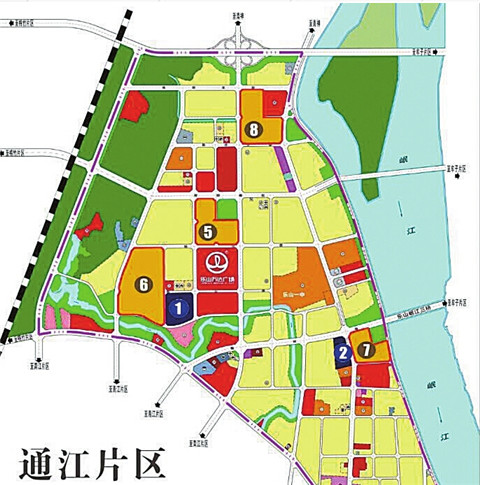 东兴市罗浮新区规划图图片
