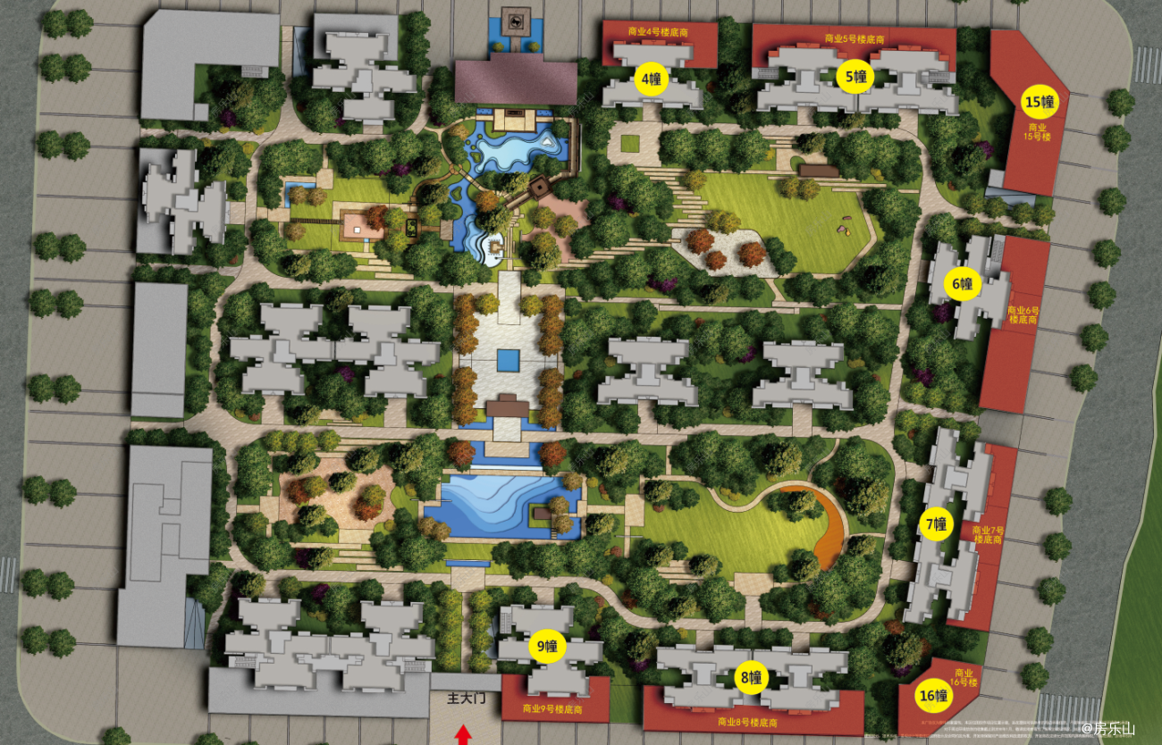 领地蘭台府商业