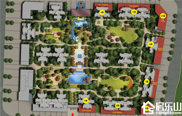 领地·蘭台府商业效果图