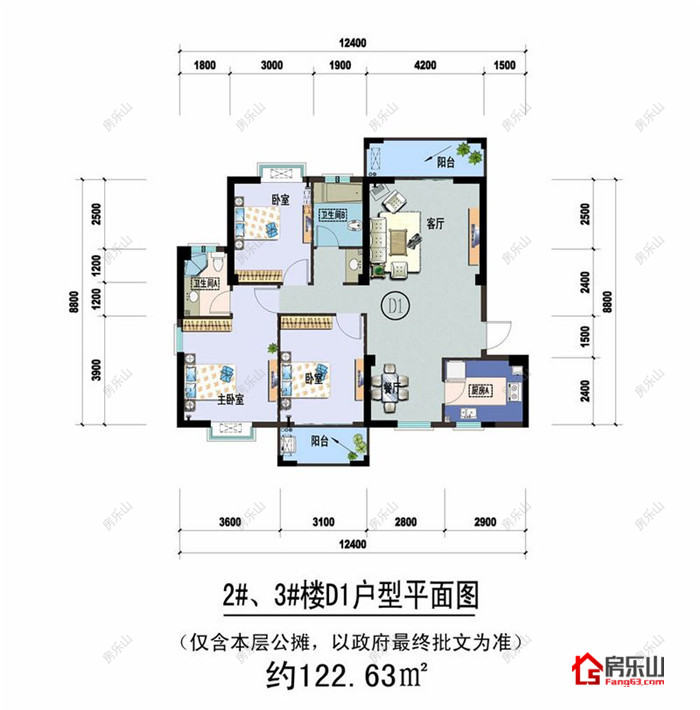 乐河国际一期二批次D1