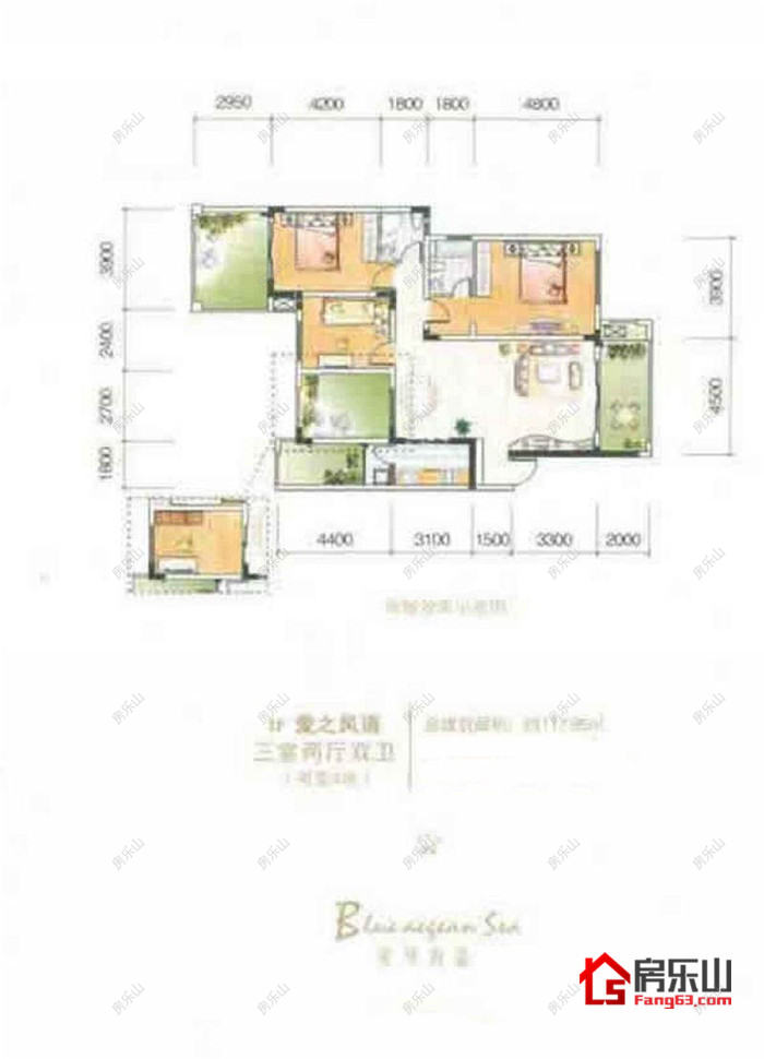 爱琴海蓝一期三批次1F