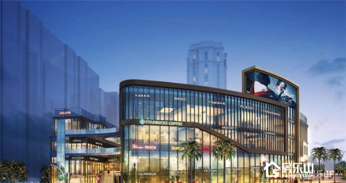 银座购物中心效果图