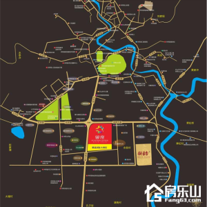 银座购物中心区位图