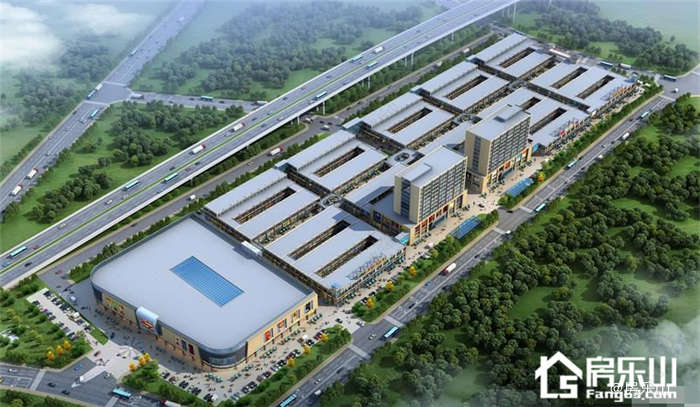 犍为建材家居城效果图