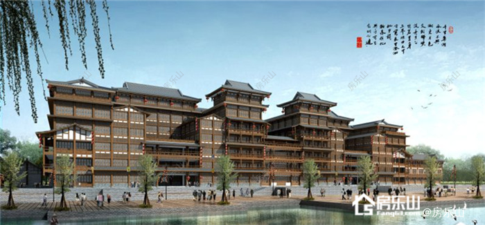 桥滩商业街二期效果图