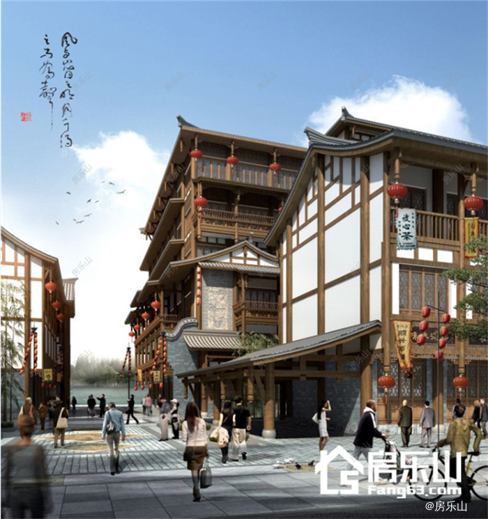 桥滩商业街二期效果图