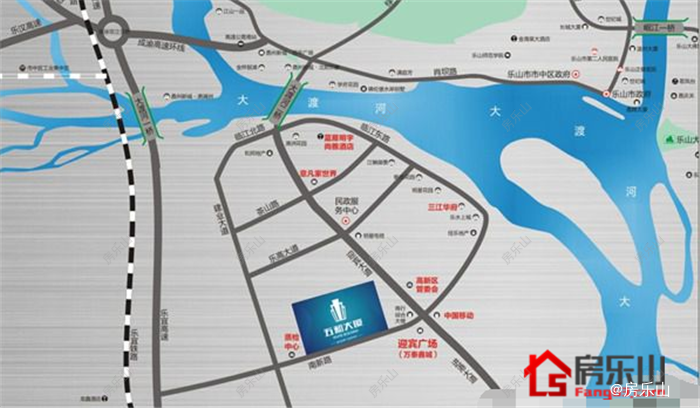 五和大厦区位图