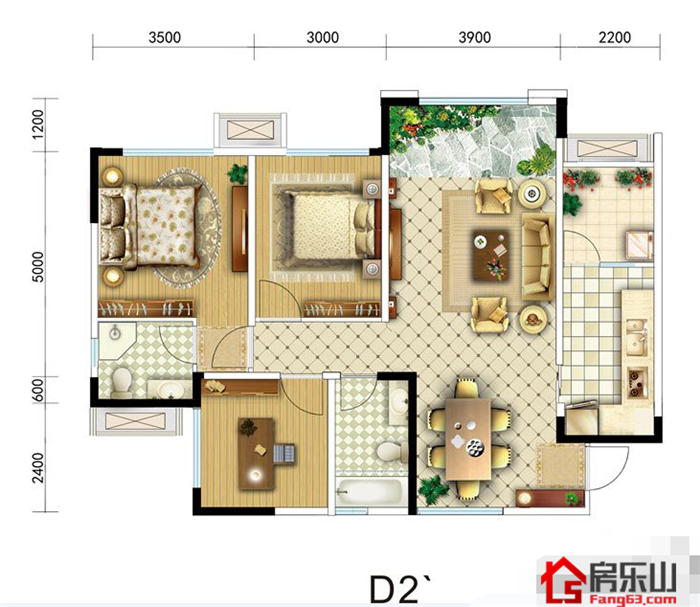 公园99号二期D2-1