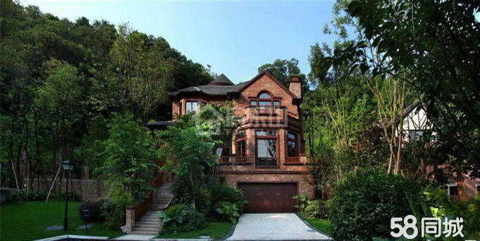 峨眉山之巅灵秀湖旁山水别墅背山面水6米挑高身份彰显