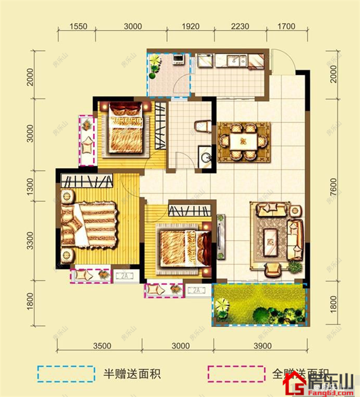 鑫通金色庄园A3