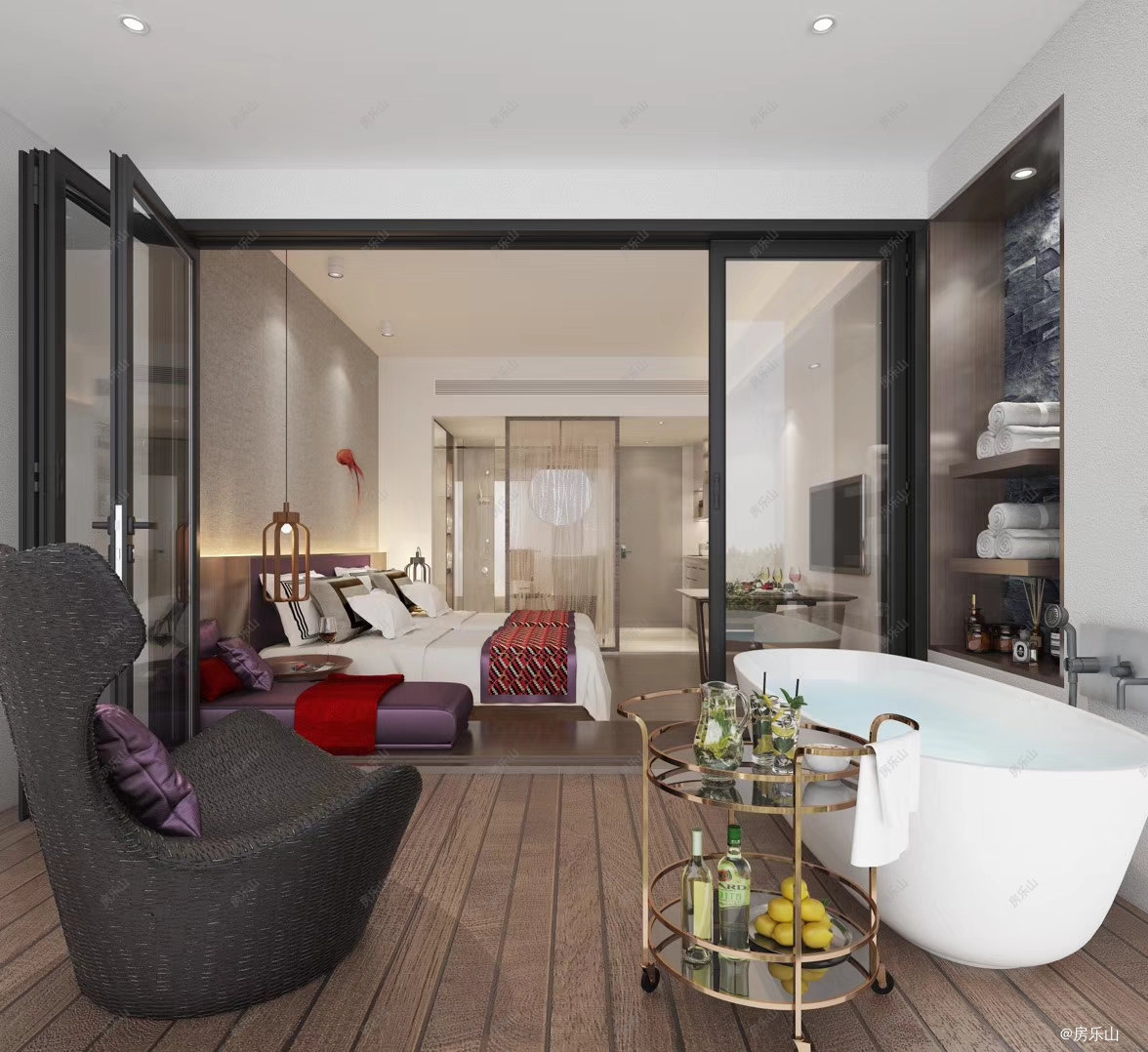 桃李春风Smart度假汤屋效果图