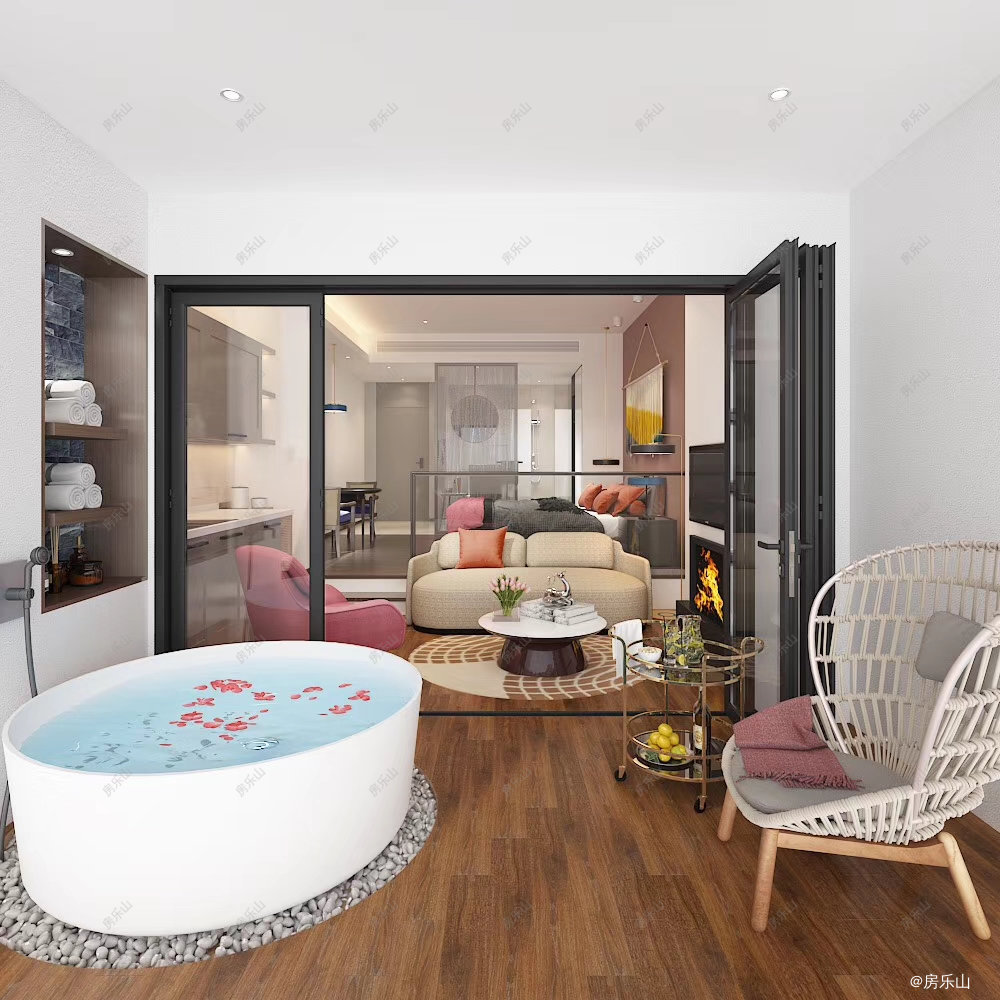 桃李春风Smart度假汤屋效果图