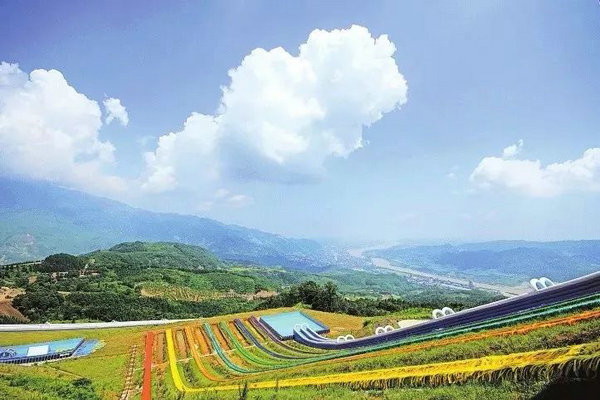 七彩滑草场当先锋2019沙湾要站c位