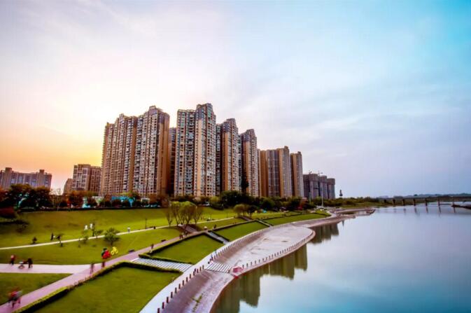 苏稽新区奥林匹克中心滨江公园滟澜洲新家都有新进展