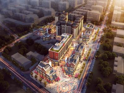 漹城中央广场夹江新天地