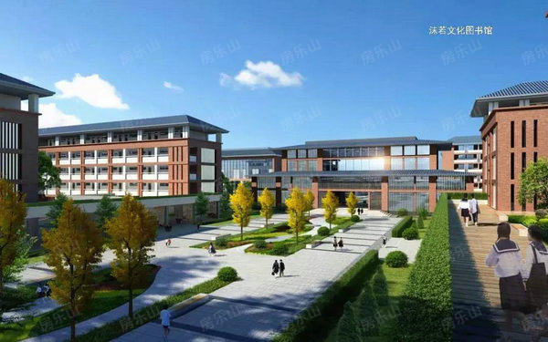 6亿元!沙湾沫若中学将整体搬迁,规划效果图曝光!