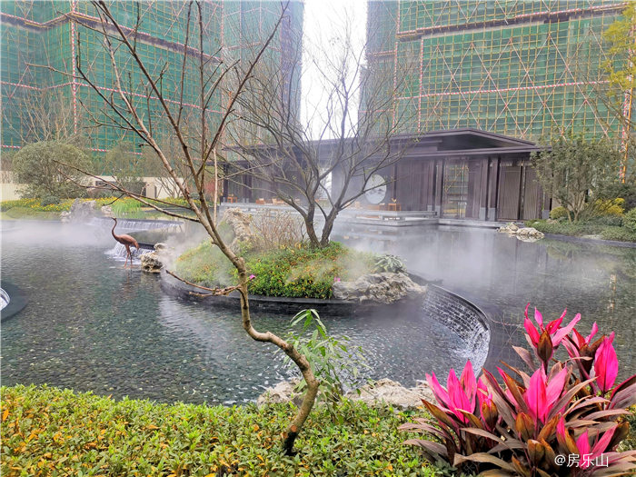 邦泰大渡河府滨河湾实景图