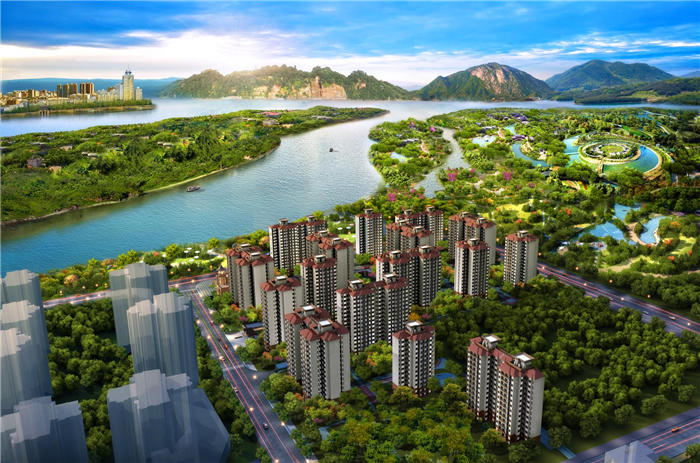 江屿城效果图 江屿城效果图