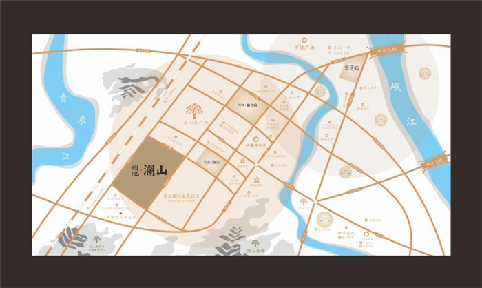领地澜山区位图