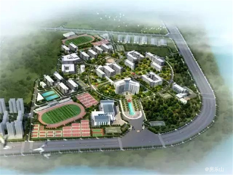 苏稽新区大学城效果图
