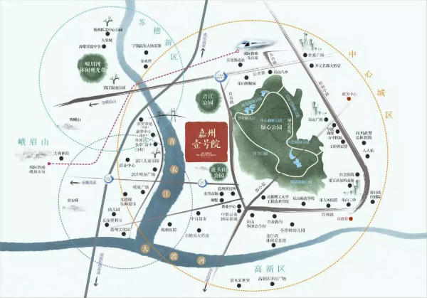 ｜区位图