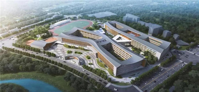 乐山市乐知中学效果图