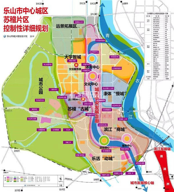 苏稽新区详细规划图 苏稽新区详细规划图