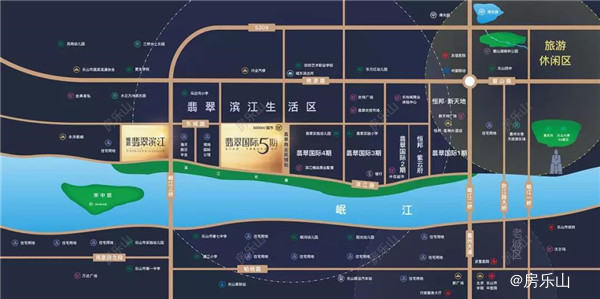 翡翠国际5期区位图