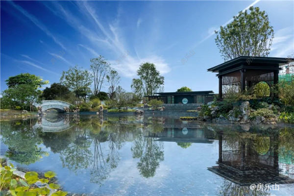 项目中庭景观呈现