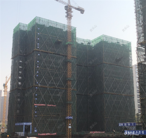 10号楼主体施工至17层