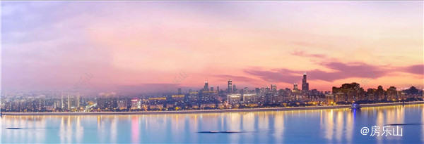 岷江东岸效果图