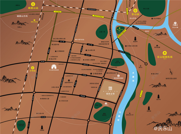 德胜公馆区位图