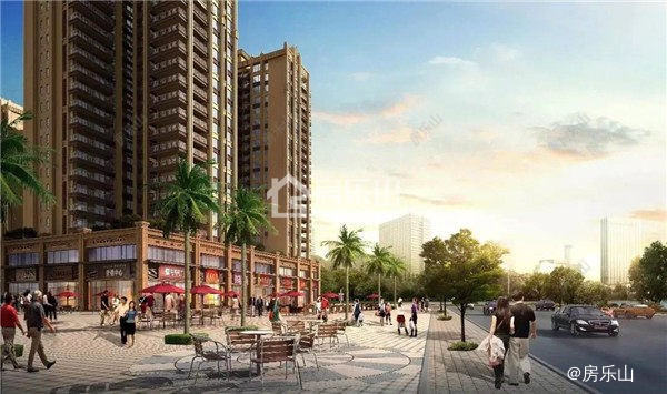 西岸商业广场效果图