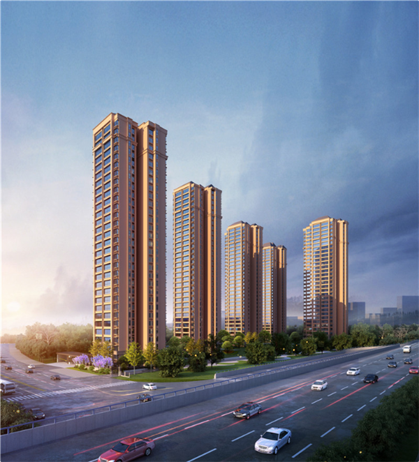 翡翠滨江效果图