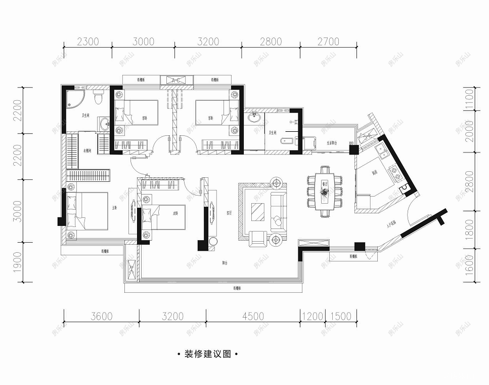 嘉州壹号院户型图