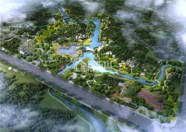 九百洞湿地公园效果图