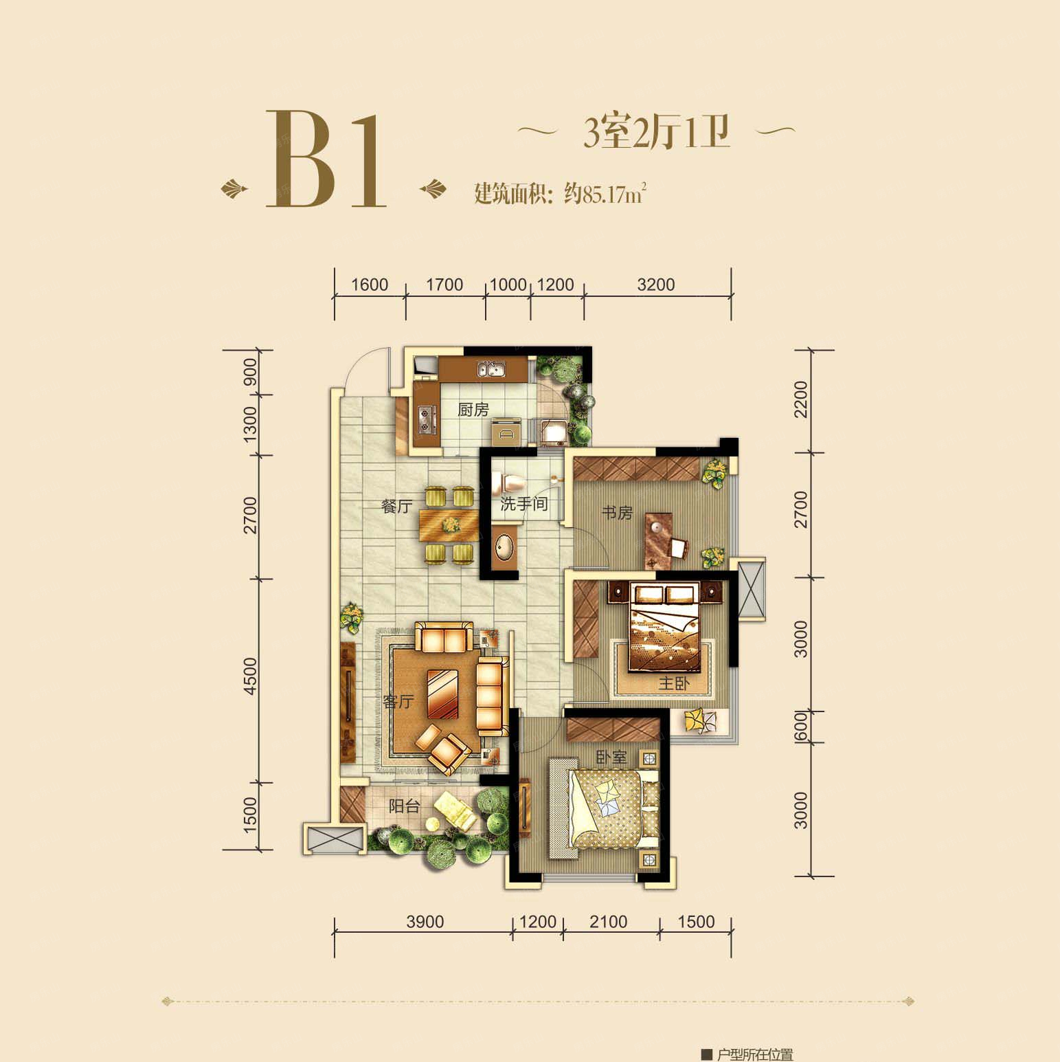 【翡翠国际君悦湾】翡翠片区君悦湾三房只要五十万