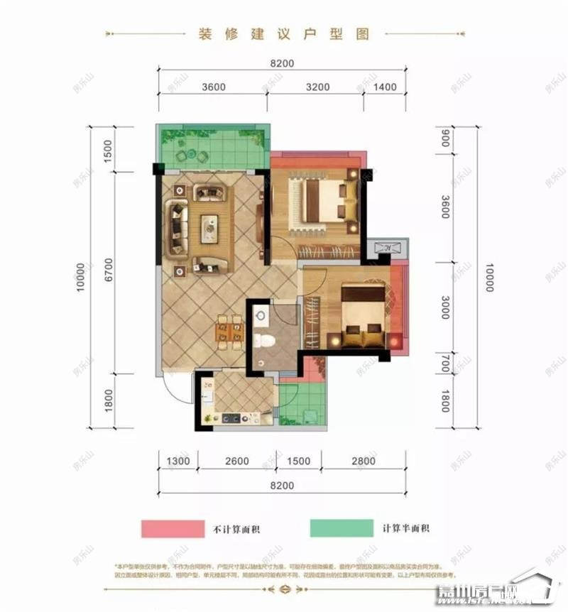 银丰玖熙堂F户型