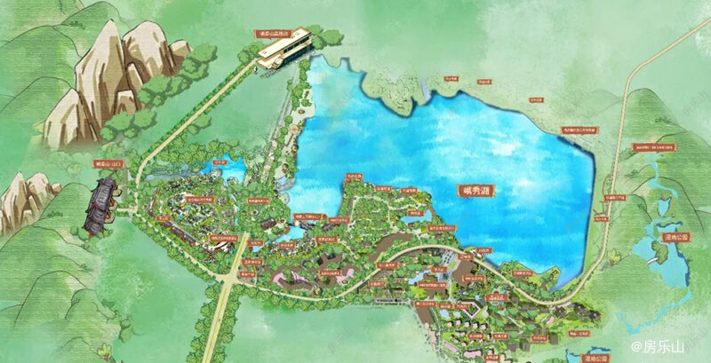 桃李春风中式宅院区位图