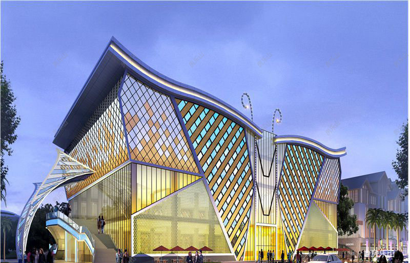 峨眉山演艺中心效果图