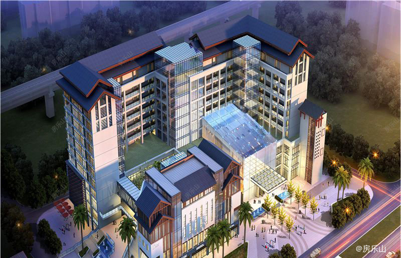 峨眉山演艺中心效果图